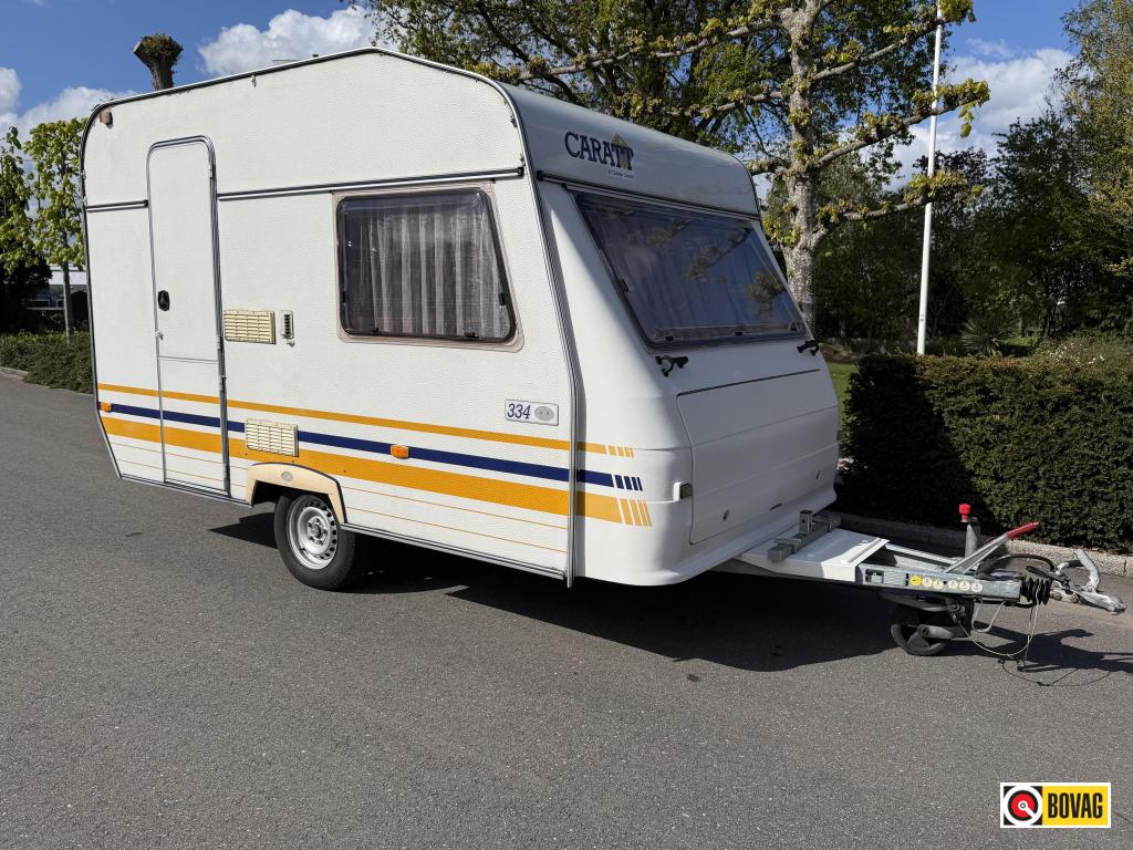 Chateau Caratt 334 Lichtgewicht met voortent, Caravans en Kamperen, Caravans, Rondzit, Tot en met 2, Bedrijf, 500 - 750 kg