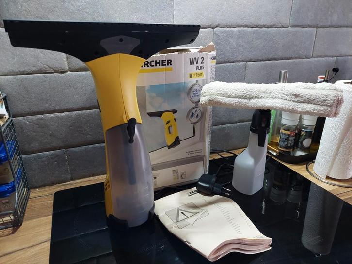 Kärcher stoomreiniger WV2 plus, Witgoed en Apparatuur, Stoomapparaten, Zo goed als nieuw, Stoomreiniger, Ophalen of Verzenden