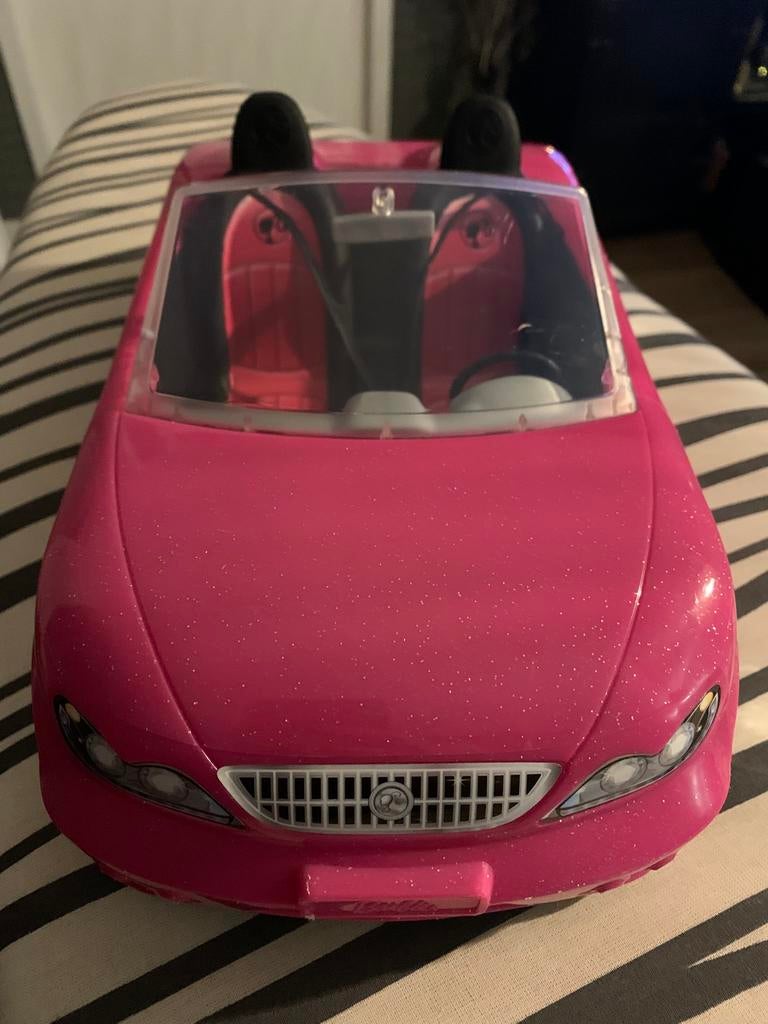 Roze Barbie cabriolet, in nette staat., Ophalen, Zo goed als nieuw
