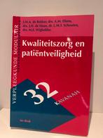Kwaliteitszorg en patiëntveiligheid - Verpleegkunde Modulair, Ophalen of Verzenden, Gamma, Zo goed als nieuw, HBO
