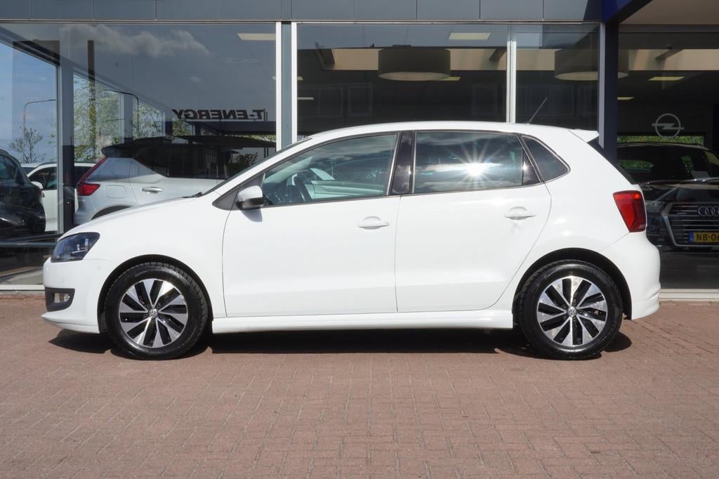 Volkswagen Polo 1.0 BlueMotion Edition 5deurs | Airco | 2017, Voorwielaandrijving, Stof, 95 pk, Wit