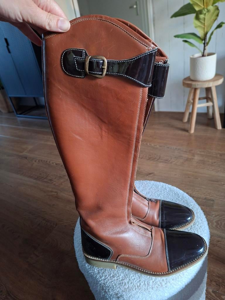 Zgan Paardrijlaarzen maat 40, Dieren en Toebehoren, Paardrijkleding, Ophalen of Verzenden, Zo goed als nieuw, Overige soorten