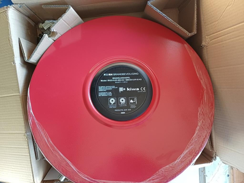 Nieuwe Mobiak Brandslanghaspel 25m, 19mm, Ophalen of Verzenden, Nieuw