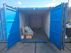 Container 20 ft  blauw, Ophalen, Gebruikt