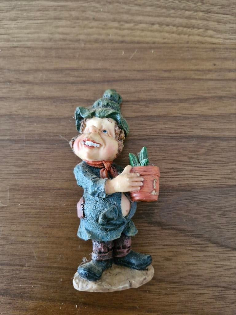 257 Koelkastmagneet van een Laaf  mannetje met plantje, Ophalen of Verzenden, Zo goed als nieuw