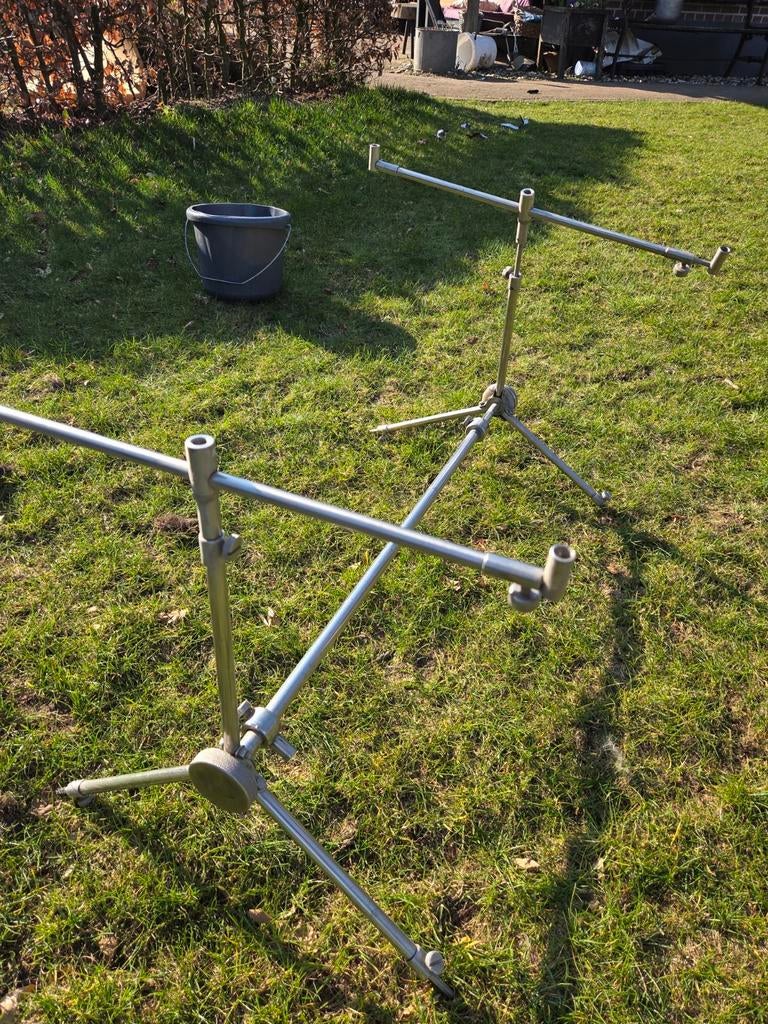 RVS Rodpod voor karpervissen, Watersport en Boten, Ophalen of Verzenden, Gebruikt, Overige typen