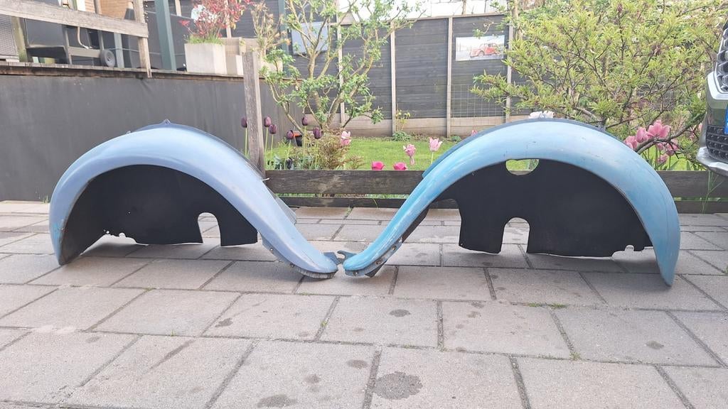 Originele voorste spatborden 2CV - Opknapper, Ophalen, Voor, Spatbord