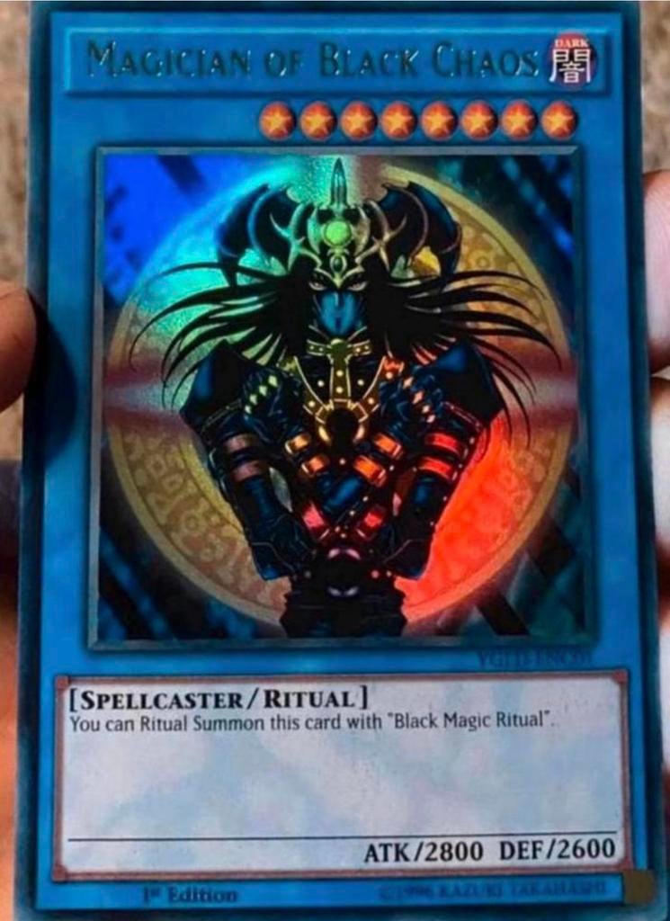 Yu-Gi-Oh! Magician of Black Chaos YGLD 1st Edition !, Hobby en Vrije tijd, Verzamelkaartspellen | Yu-gi-Oh!, Ophalen of Verzenden