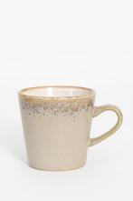 HK Living Keramische Mokken - 2x Beige/Zand, 2x Blauw, Ophalen, Gebruikt