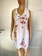 J425 The Barn maat 38=M linnen jurk jurkje wit, Kleding | Dames, Maat 38/40 (M), The Barn, Wit, Ophalen of Verzenden