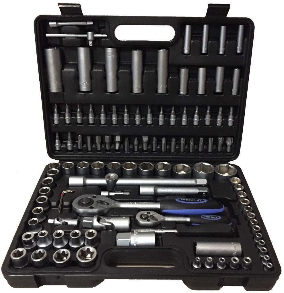 Doppenset 108 dlg.  Chroom-Vanadium, -, -, Nieuw, Ophalen of Verzenden