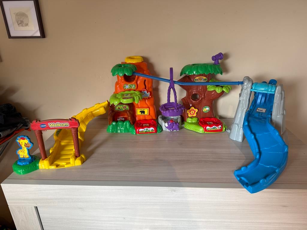 Zoef Zoef Jungle speelset, Ophalen of Verzenden, Gebruikt, Overige typen