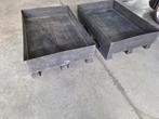 2 kunststof pallets, Tuin en Terras, Kunststof, Gebruikt, Minder dan 30 cm, Ophalen of Verzenden
