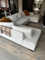 Beige U-bank - Eenvoudig vlekvrij te maken, Huis en Inrichting, Banken | Complete zithoeken, Ophalen, Gebruikt, Stof