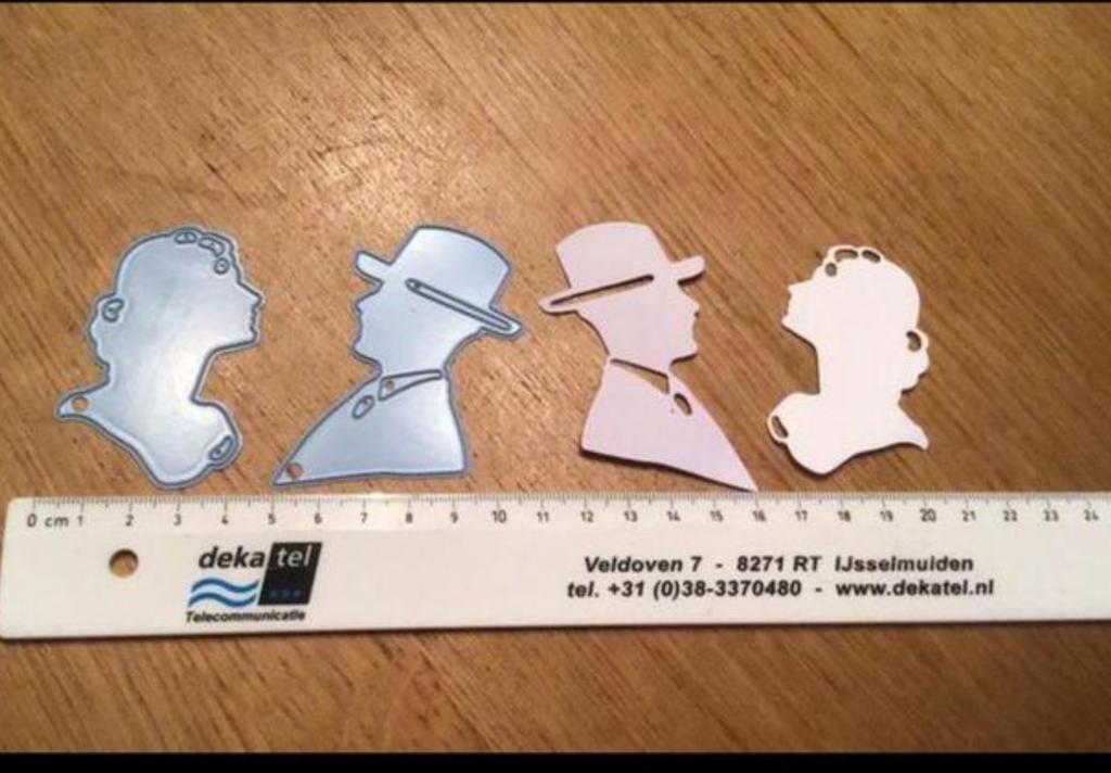 Snijmal set 2 delig van Marianne design 1083, Ophalen of Verzenden, Zo goed als nieuw, Pons of Mal