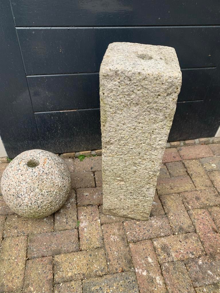 Mooie fontein ornamenten voor elke tuin, Ophalen of Verzenden, Gebruikt, Graniet, Waterornament