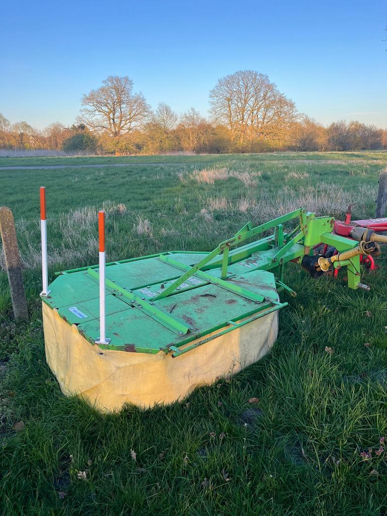 Samasz Maaier - 1,35m breed, goed werkend, nieuwe lagers/mes, Ophalen, 50 cm of meer