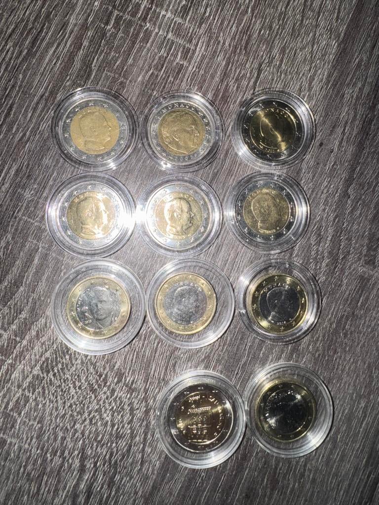 Monaco munten, Ophalen, Monaco, 2 euro