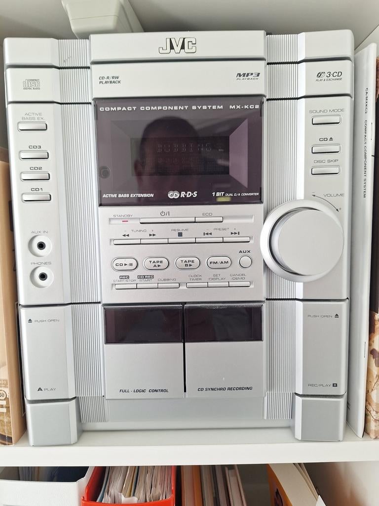 Radio/Cd speler, Ophalen, JVC