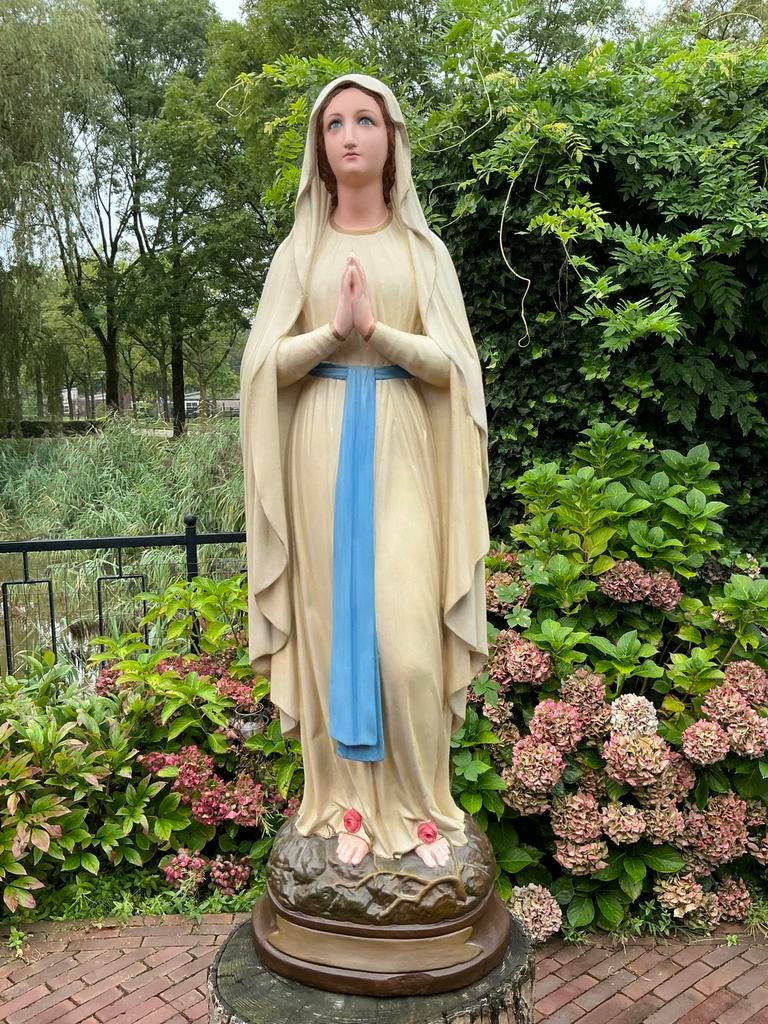 Prachtig groot Mariabeeld ❤️ Maria van Lourdes, Antiek en Kunst, Ophalen