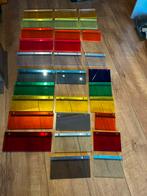 Wandplan fluor plexiglas, Ophalen, Zo goed als nieuw