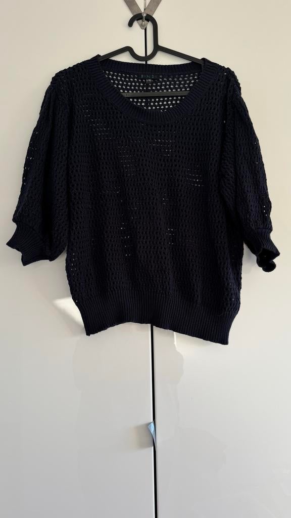Bindi trui donkerblauw, Kleding | Dames, Ophalen of Verzenden, Gedragen, Maat 46/48 (XL) of groter, Blauw