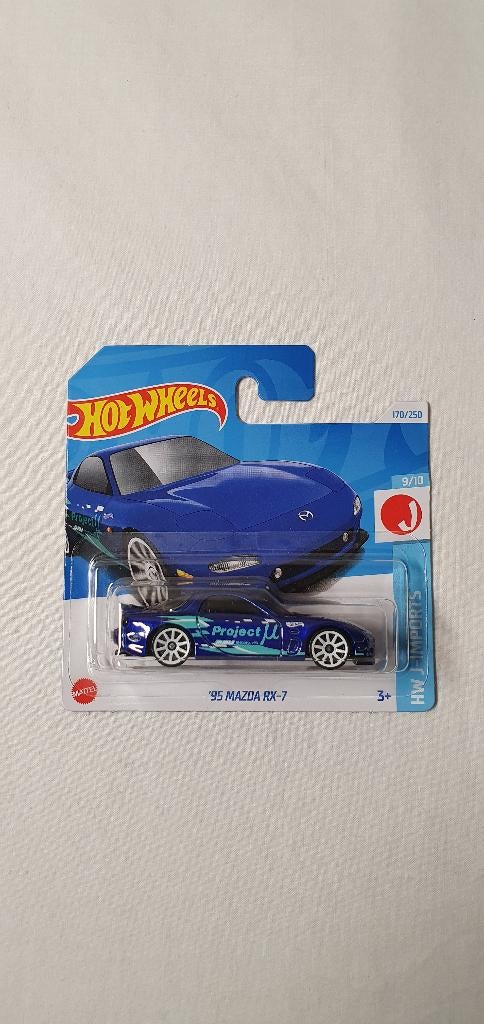 Hot wheels 95 Mazda RX-7 FD Project MU, Ophalen of Verzenden, Nieuw, Auto