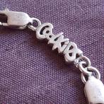 Zilveren Coolkids Armband met Twee Bedels, Verzenden, Zilver, Zilver