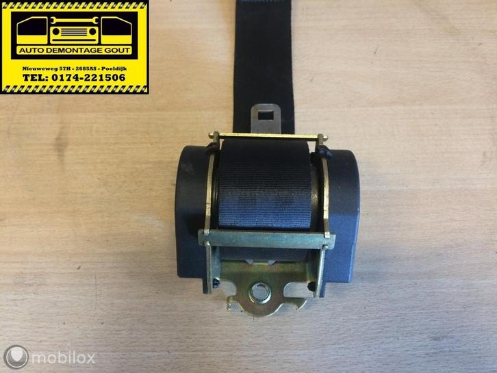 Peugeot 206 CC('00-'07)Veiligheidsgordel Achter Rechts Links, Auto-onderdelen, Interieur en Bekleding, Peugeot, Gebruikt, Ophalen of Verzenden