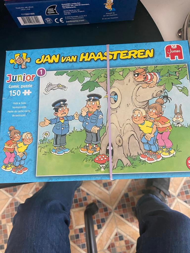 Jan van Haasteren Puzzels - 3 Stuks (150, 500, 950 stukjes), Ophalen of Verzenden, 500 t/m 1500 stukjes, Gebruikt, Legpuzzel