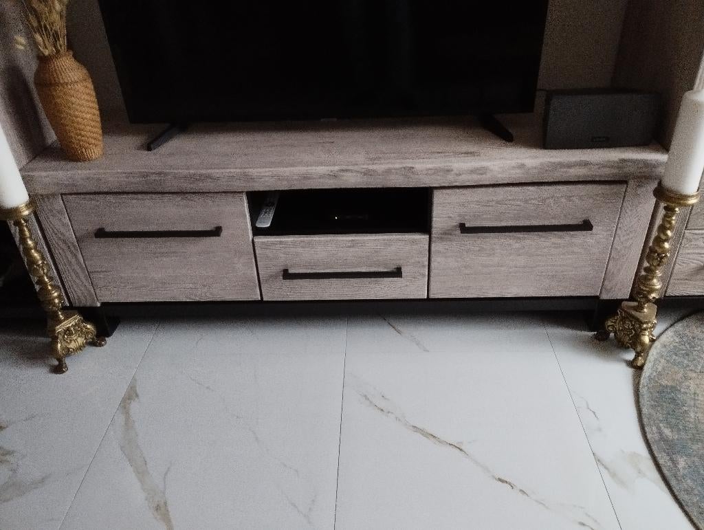 Tv meubel, Huis en Inrichting, Kasten | Televisiemeubels, Ophalen, 150 tot 200 cm, Serie rough van Haco (zie website,), Zo goed als nieuw