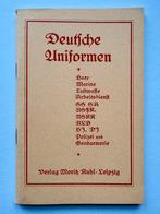 Deutsche Uniformen und Abzeichen boek 1933, Verzamelen, Ophalen of Verzenden, Duitsland, Boek of Tijdschrift