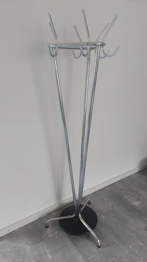 Vintage tubax staande kapstok chrome buisframejaren50/60 igs, Ophalen, Metaal, Staande kapstok, 150 tot 200 cm
