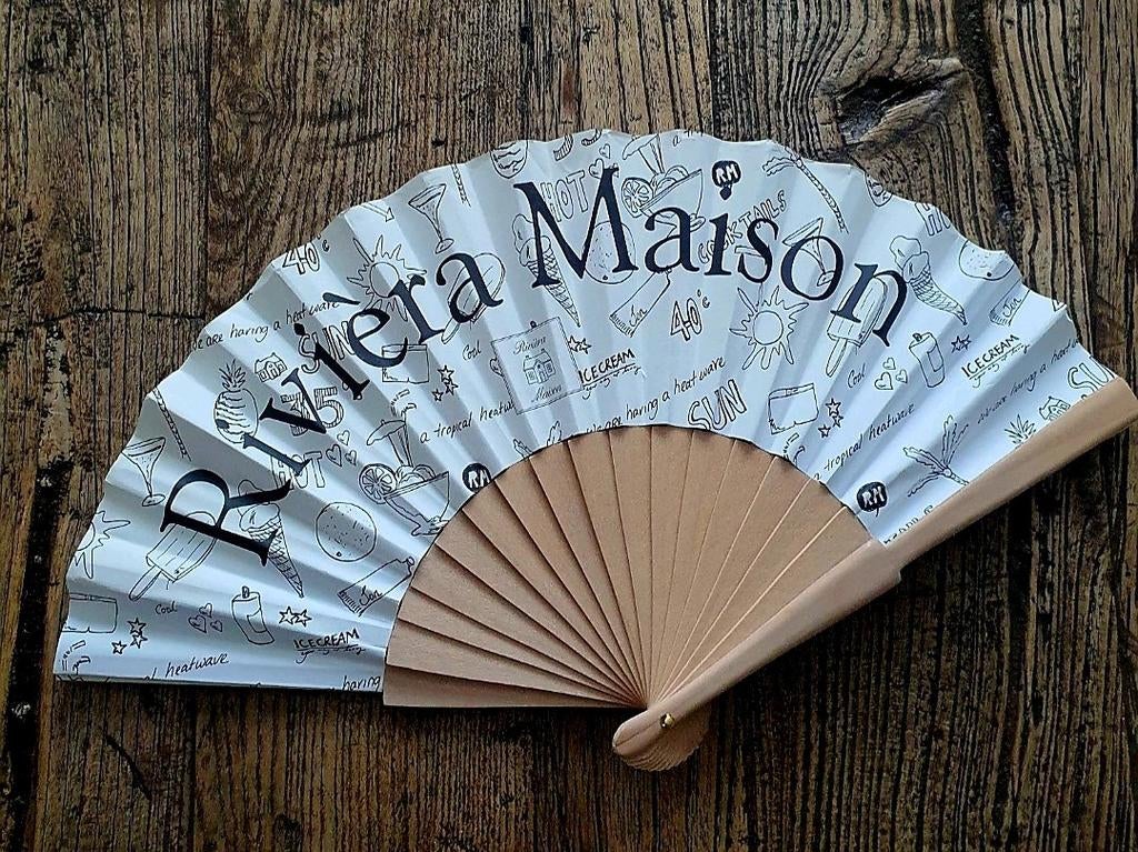 Rivièra maison ** decoration waaier **, Ophalen of Verzenden, Zo goed als nieuw