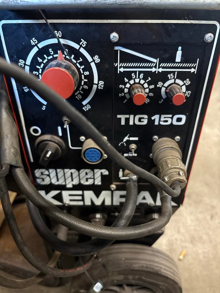 Kemppi Kempak TIG 150 220v DC Lasapparaat - Tig/Elektrode, Ophalen, Gebruikt, Minder dan 150 ampère, Tig