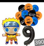 Naruto Feestpakket: Folieballon en Latex Ballonnen Set, Ophalen of Verzenden, Nieuw, Versiering, Verjaardag