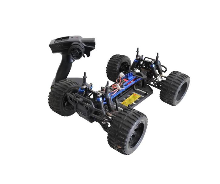 Himoto Monstertruck 2,4ghz 1/10 rc auto, Hobby en Vrije tijd, Modelbouw | Radiografisch | Auto's, Gebruikt, Auto offroad, Elektro