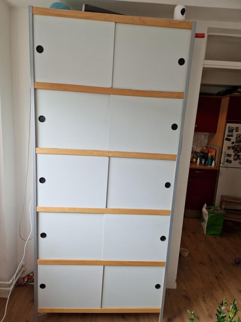 Kewlox kast met schuifdeuren, Ophalen of Verzenden, Gebruikt