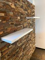 Twee witte hoogglans planken, Ophalen, Minder dan 25 mm, Zo goed als nieuw, Plank