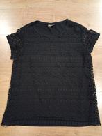 Mooie zwarte top mt 44, Maat 42/44 (L), Ophalen of Verzenden, Zo goed als nieuw, Korte mouw