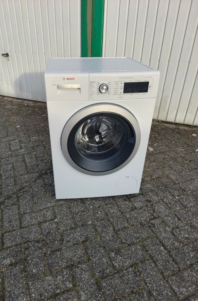 Bosch serie 8 wasmachine 9kg A+++ klasse zo goed als nieuw., Witgoed en Apparatuur, Wasmachines, Zo goed als nieuw, Voorlader