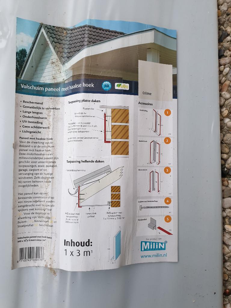 Panelen, Ophalen, Nieuw, Overige materialen, Minder dan 20 mm