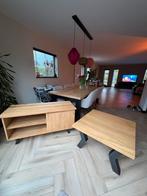 Complete set: tafel, salontafel en dressoir van Reas Wonen, Ophalen, 100 tot 150 cm, 200 cm of meer, Zo goed als nieuw