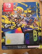 Nintendo Switch OLED Splatoon 3 Editie - Krasvrij & Compleet, Spelcomputers en Games, Spelcomputers | Nintendo Switch, Ophalen