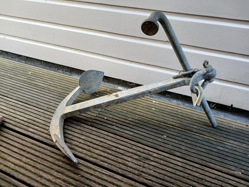 Stokanker, Ophalen, Gebruikt, Ankeren en Afmeren, Zeilboot of Motorboot