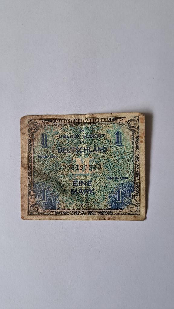 Oud bankbiljet Duitsland, Ophalen of Verzenden, Duitsland, Los biljet