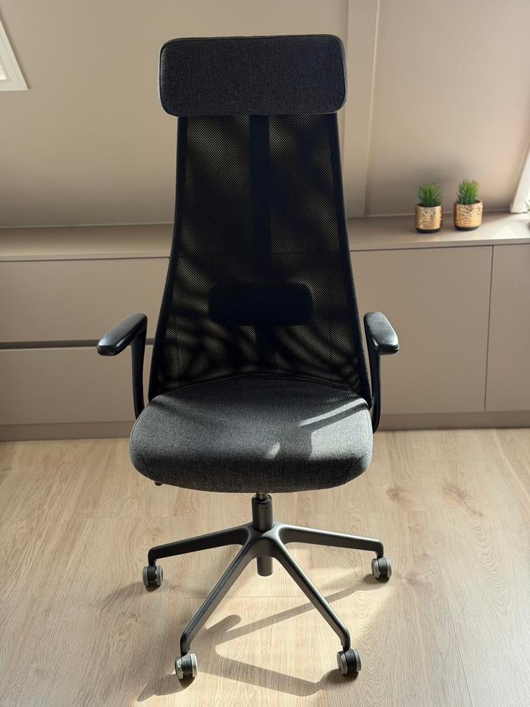 Bureaustoel Ikea, Huis en Inrichting, Ophalen of Verzenden, Zo goed als nieuw, Zwart