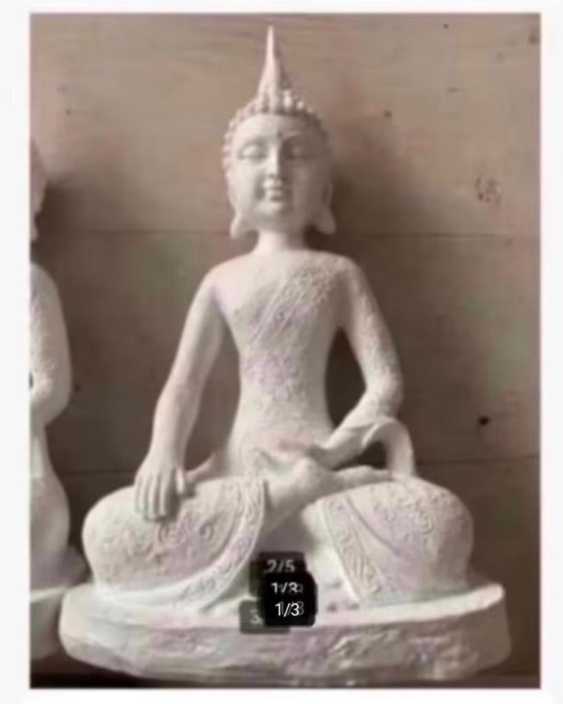 Shiva boeddha beeld, Polyresin, voor binnen of buiten, Antiek en Kunst, Kunst | Beelden en Houtsnijwerken, Ophalen of Verzenden