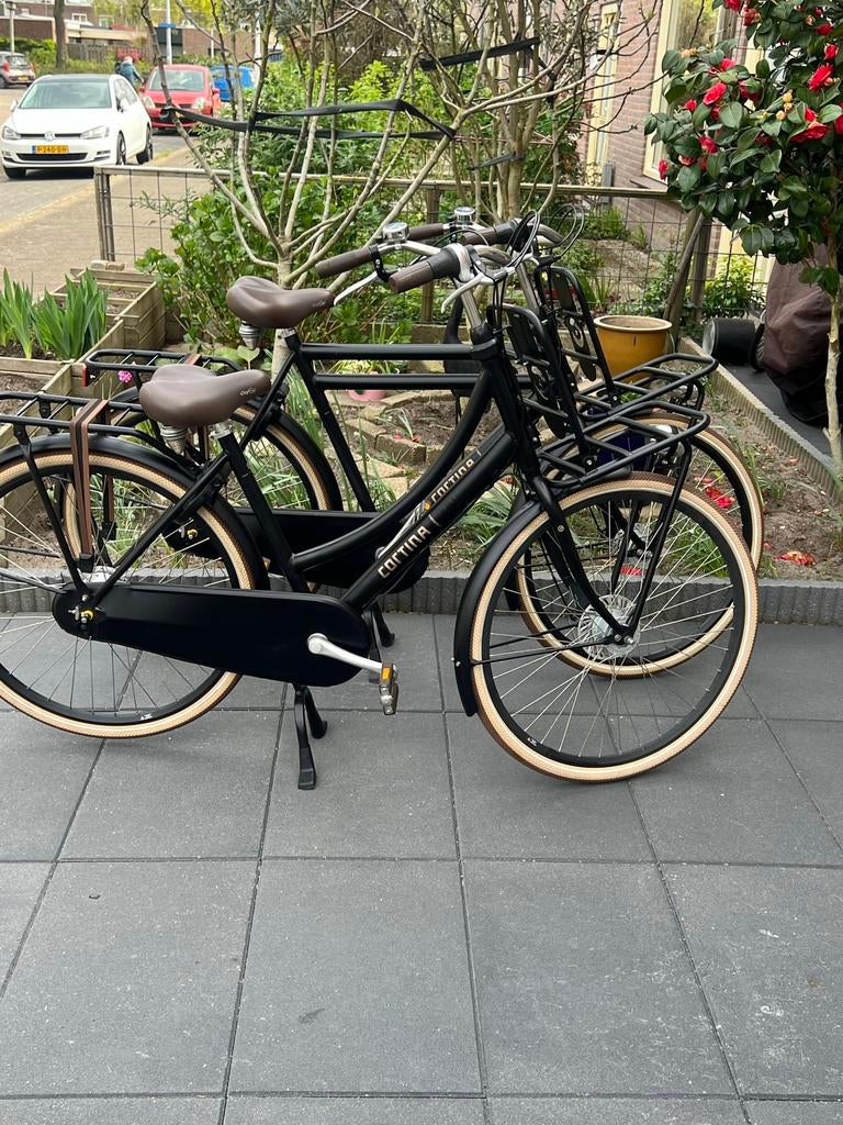 Cortina jongens of meisjesfiets 61& 50 cm 7 versnelling, 50 tot 53 cm, Ophalen, Zo goed als nieuw, Versnellingen