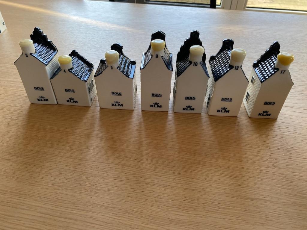 KLM Huisjes 3, 17, 58, 60 en 10, geseald, Ophalen of Verzenden, Nieuw, 1 t/m 20, Gevuld